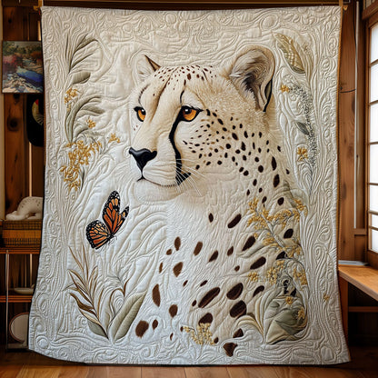 White Cheetah WY1401046CL Quilt