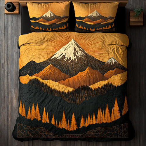 Royal Sunset Mountain WN1208070CL Duvet Cover Set
