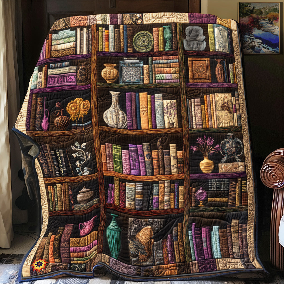 Book Lover YR2512022CL Quilt