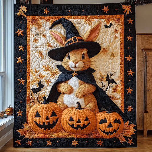 Witch Hat Bunny CP0410067CL Quilt