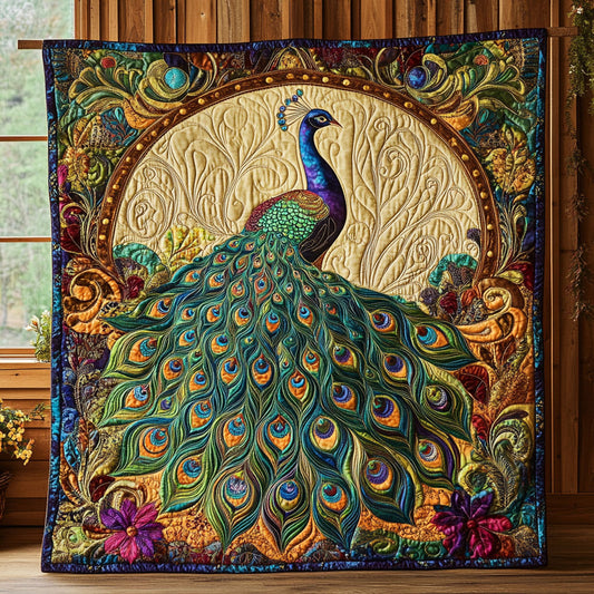 Peacock Glory CP1607011CL Quilt
