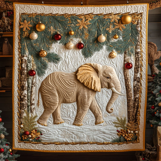 Bauble Elephant WY0906031CL Quilt