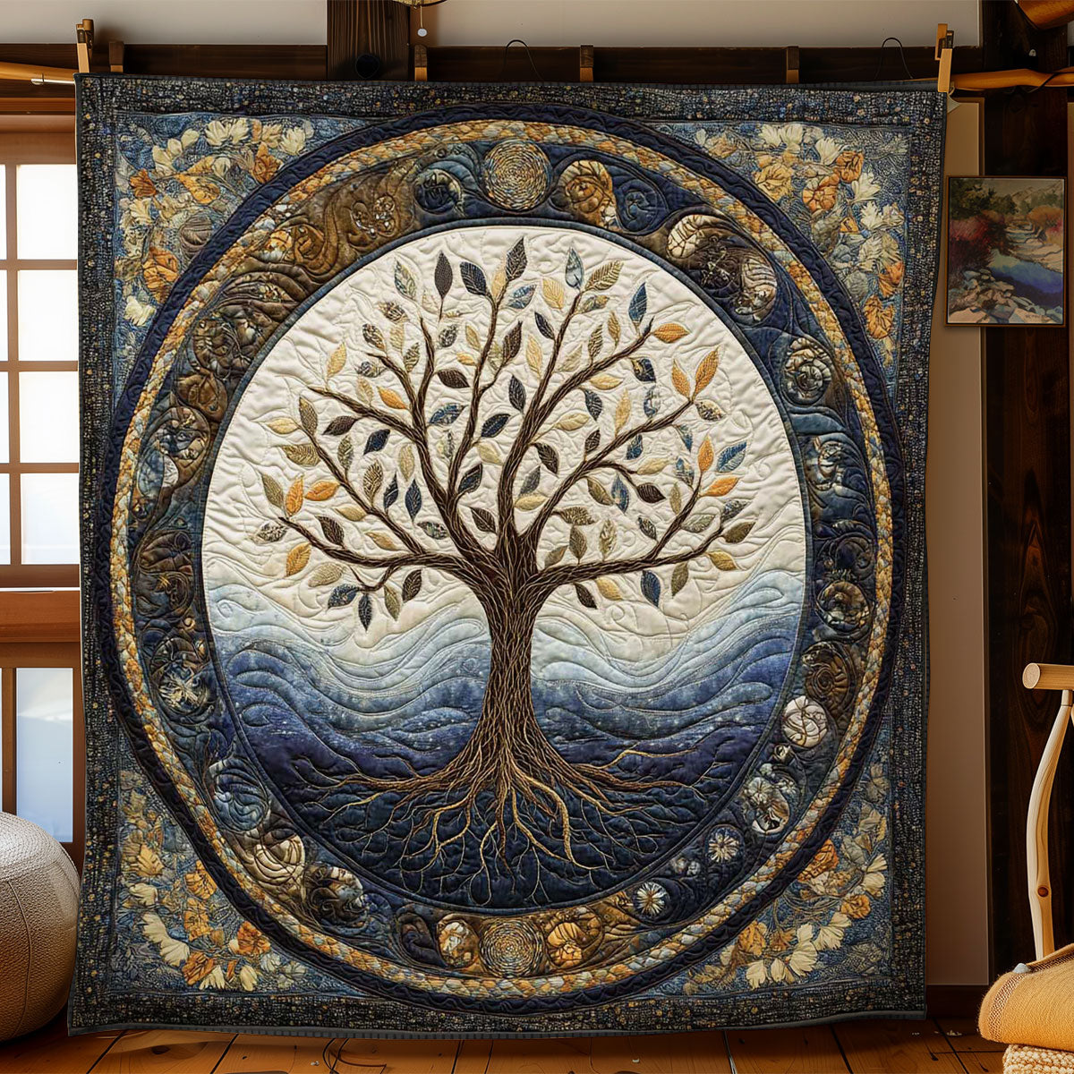 Radiant Tree Of Life WN0601056CL Quilt