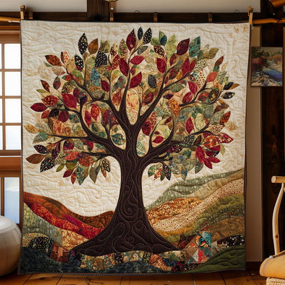 Tree Of Life Harmony WN1212022CL Quilt