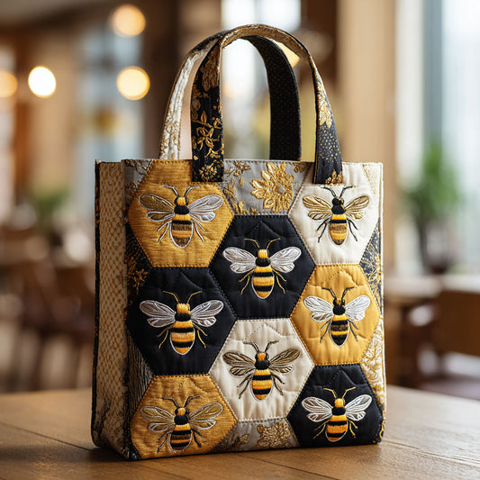 Sweet Nectar CW2509022CL Quilted Tote Bag