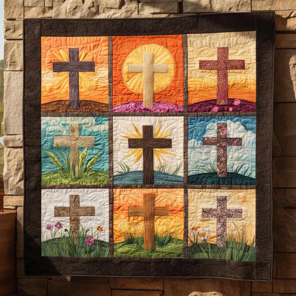 Bright Cross WN2508021CL Quilt