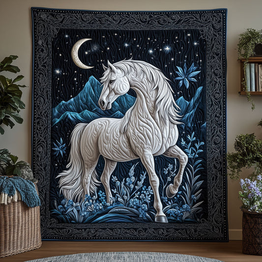 Majestic Silver Horse XK1209003CL Quilt