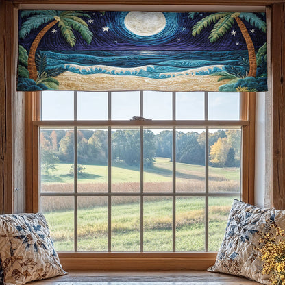 Ocean View WX1405029CL Quilted Valance