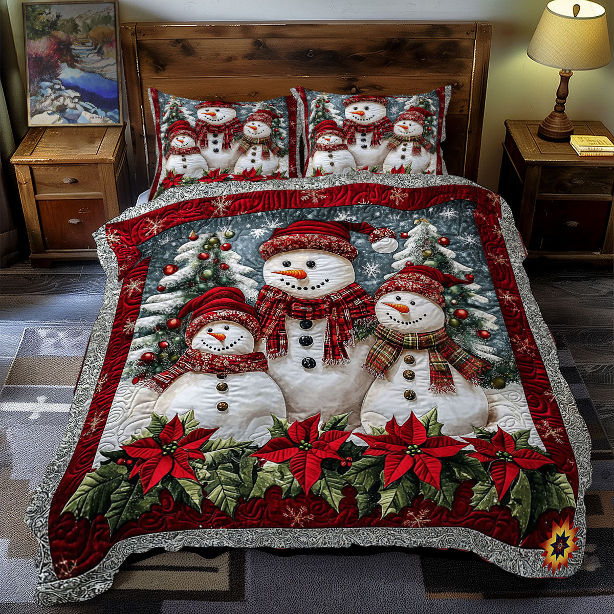 Snowman WY2711088CL Duvet Cover Set