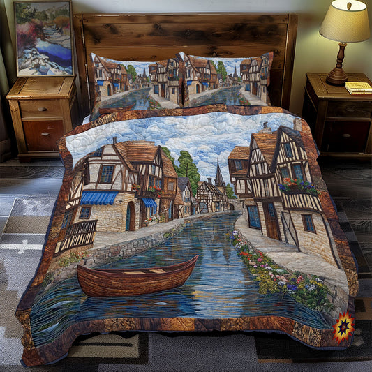 Medieval Harbor WY1712045CL Duvet Cover Set