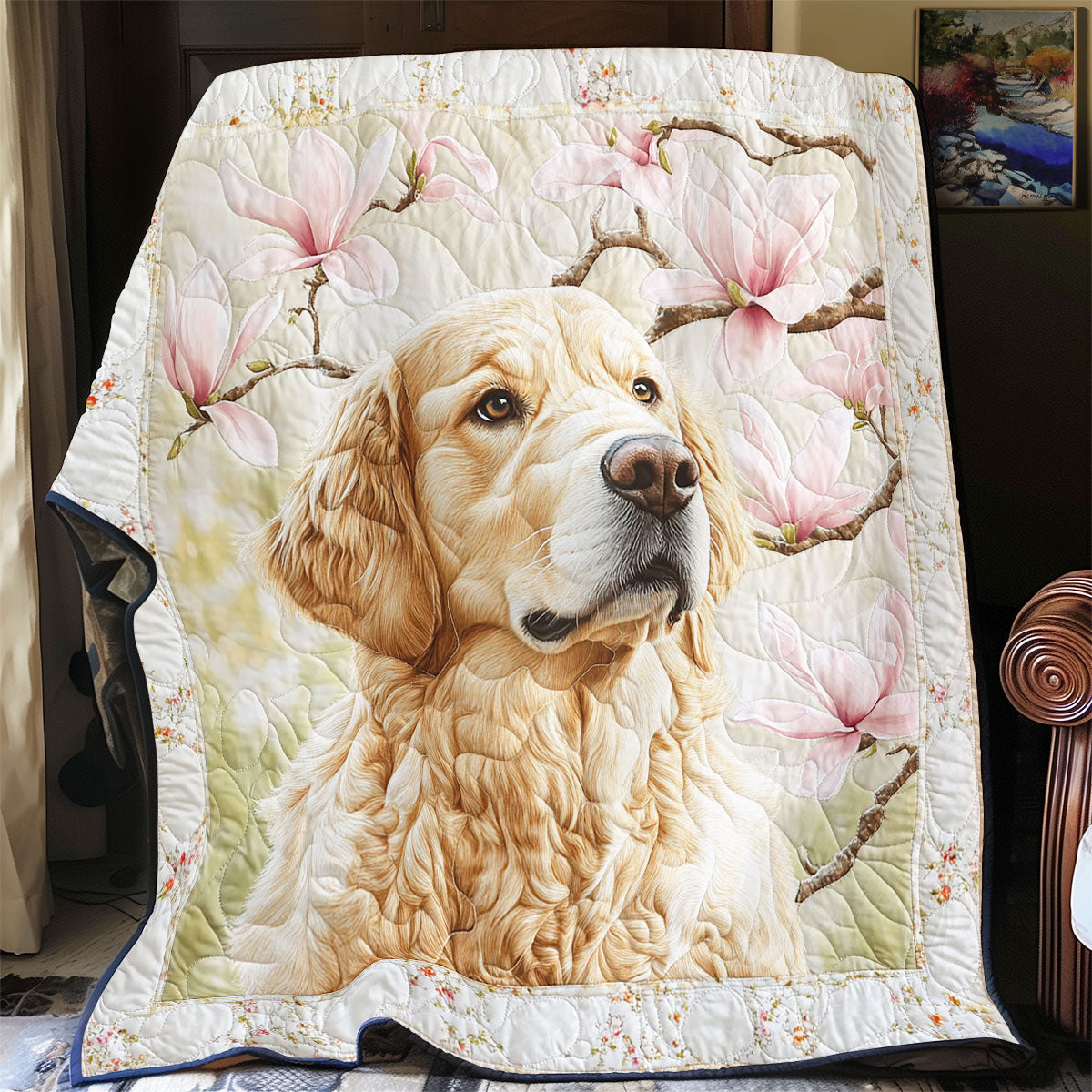 Golden And Magnolia WY2003072CL Quilt