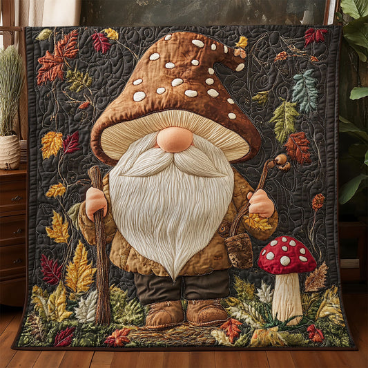 Gnome Mushroom WX1905023CL Quilt