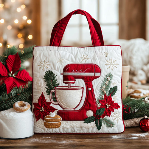 Sweet Spark Flour Mixer Machine WN0411096CL Quilted Tote Bag