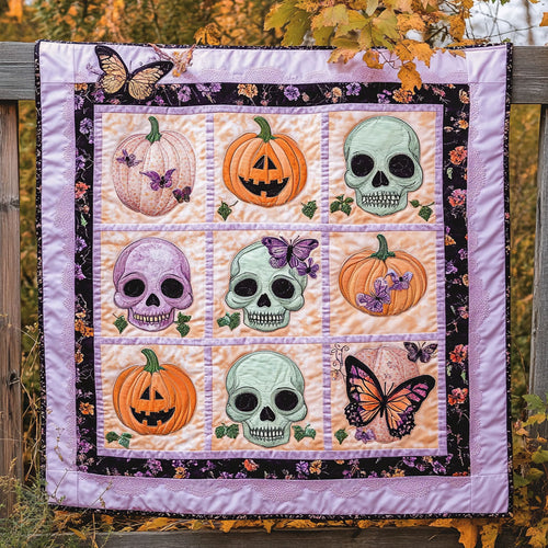 Haunting Love Skull WN1308064CL Quilt