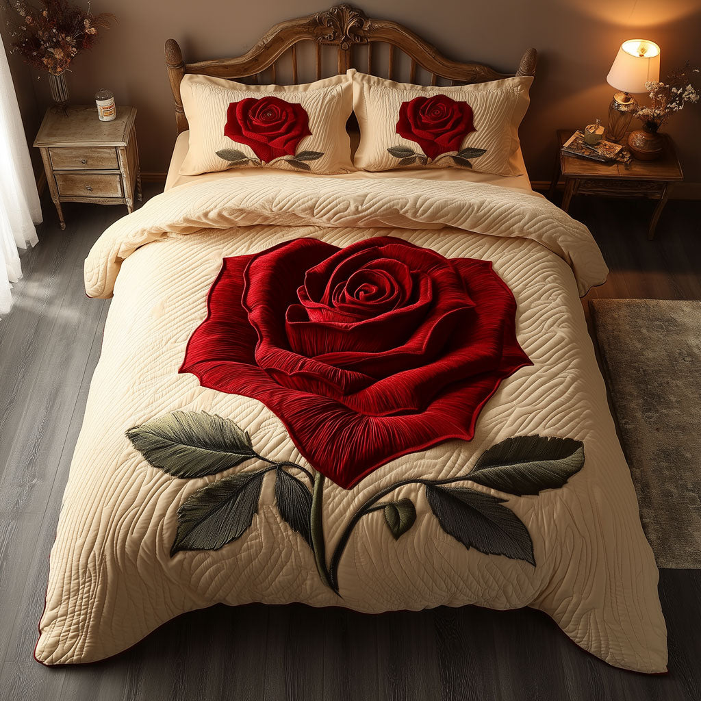 Red Rose LT1509035CL Duvet Cover Set