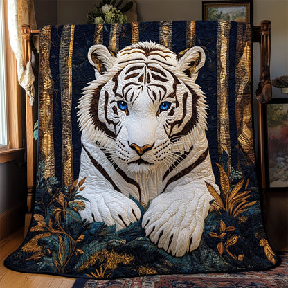 Majestic White Tiger WJ2403013CL Quilt