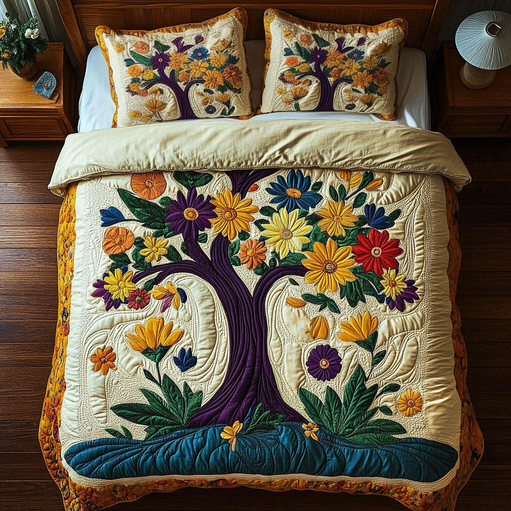 Blooming Tree Of Life WY0407020CL Duvet Cover Set