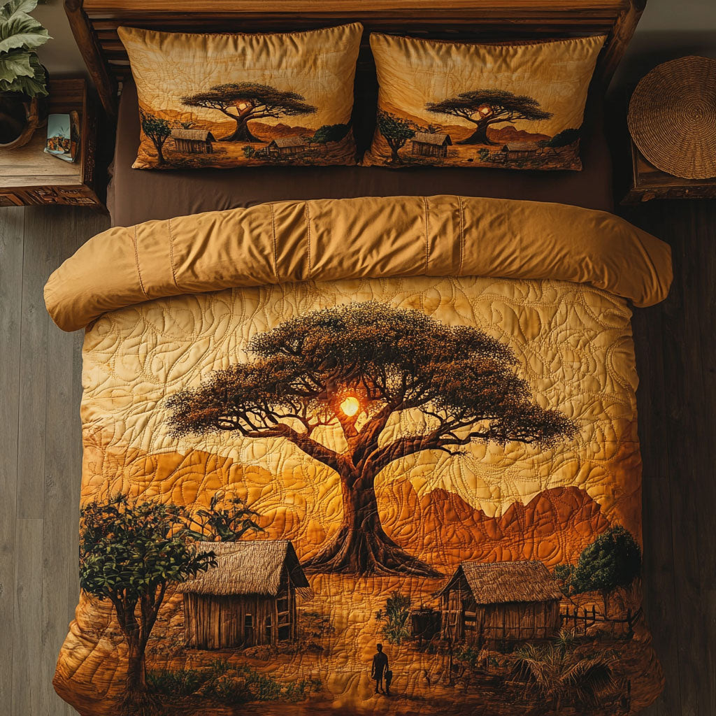African Baobab Tree Of Life WU2802005CL Duvet Cover Set