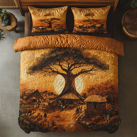 African Baobab Tree Of Life WU2802012CL Duvet Cover Set