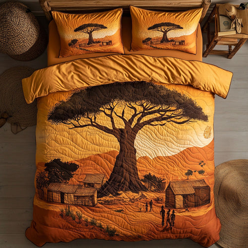 African Baobab Tree Of Life WU2802013CL Duvet Cover Set