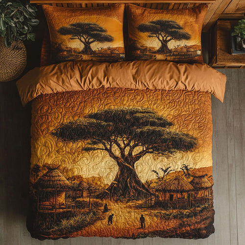 African Baobab Tree Of Life WU2802014CL Duvet Cover Set