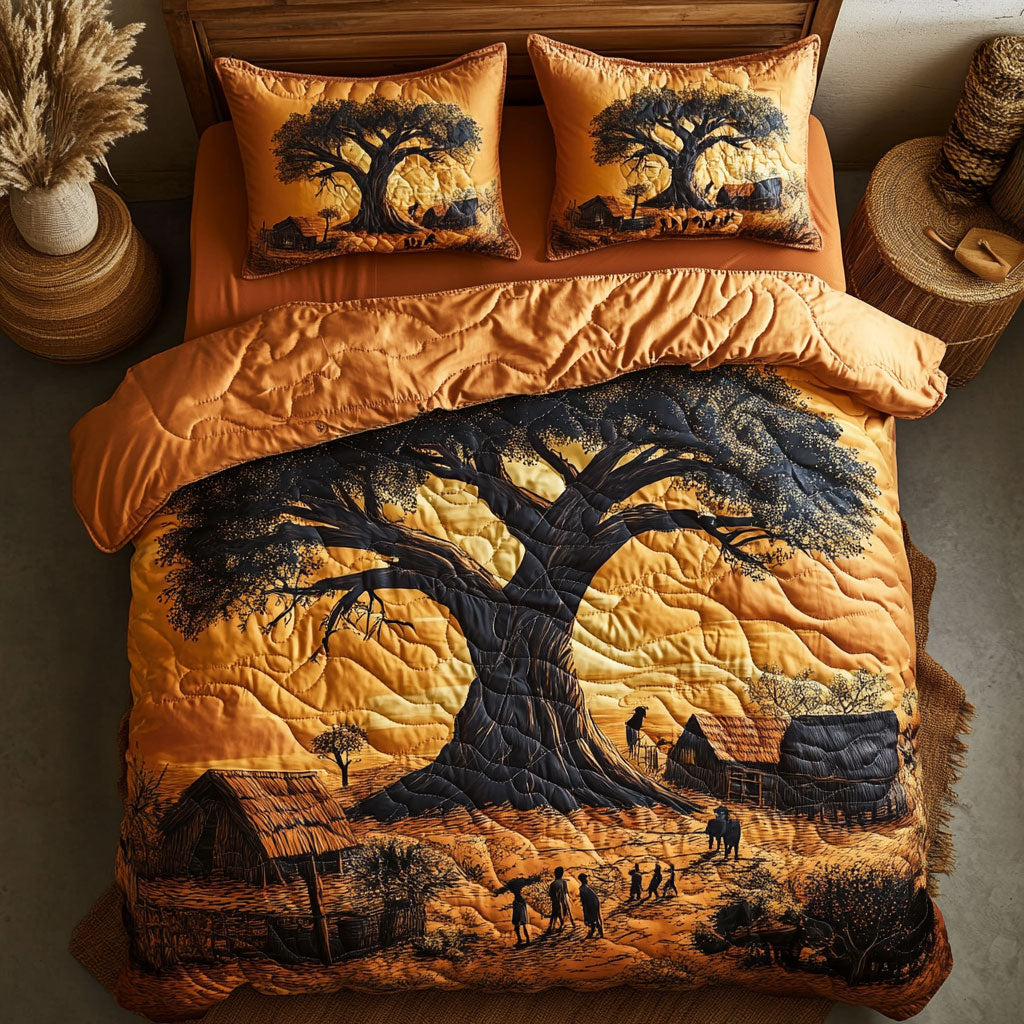African Baobab Tree Of Life WU2802017CL Duvet Cover Set