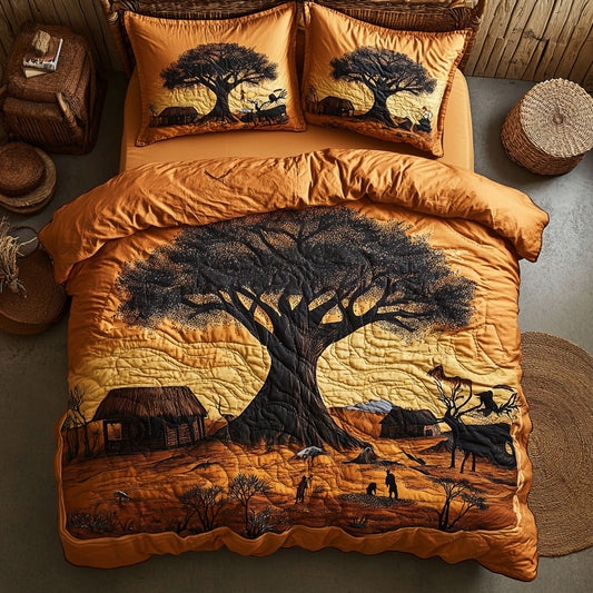 African Baobab Tree Of Life WU2802018CL Duvet Cover Set
