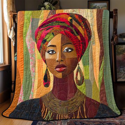 African Woman WX0403063CL Quilt