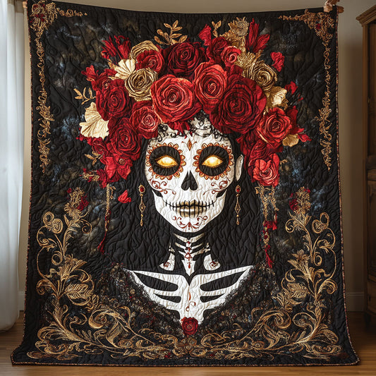 Amber Glow Skull Woman WN0908001CL Quilt