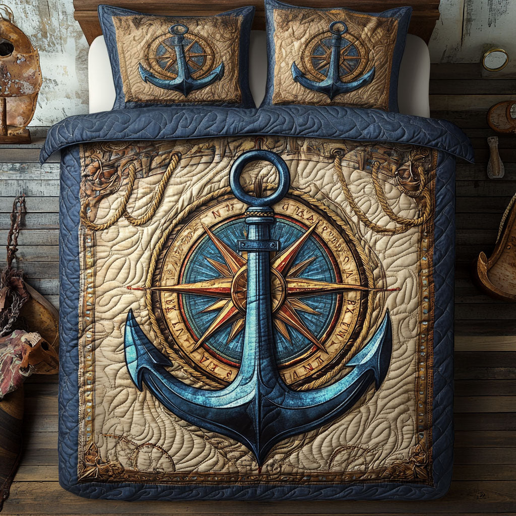 Anchor Maritime Life WU2403045CL Duvet Cover Set