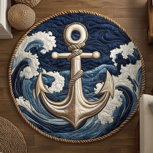 Anchor WX2403048CL Quilted Round Mat