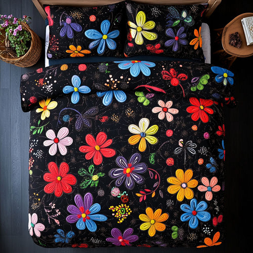 Antique Flower Blooming WU1903031CL Duvet Cover Set