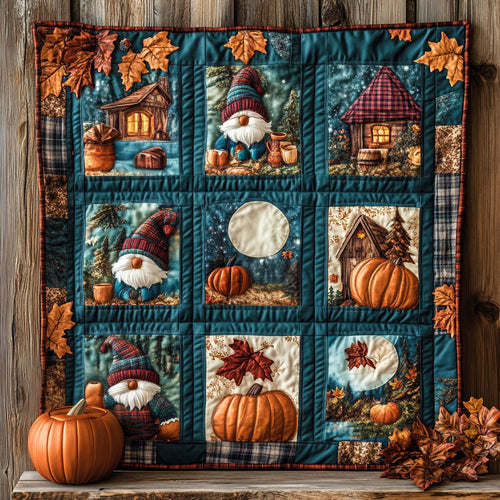 Autumn Gnomegrown WJ0708009CL Quilt