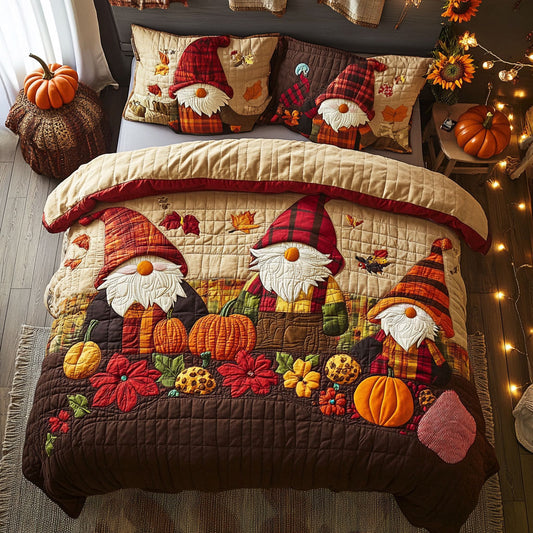 Autumn Gnomes WU2403018CL Duvet Cover Set