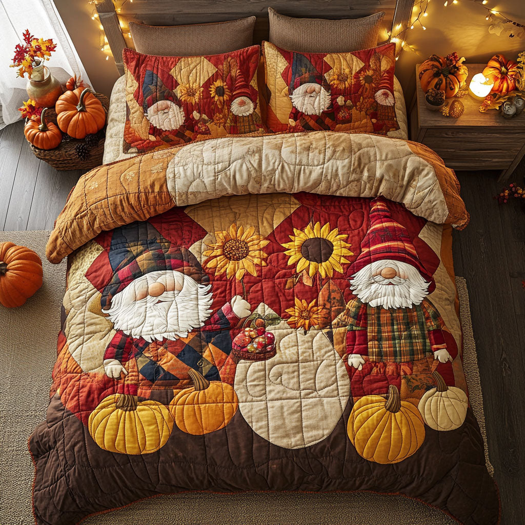 Autumn Gnomes WU2403019CL Duvet Cover Set
