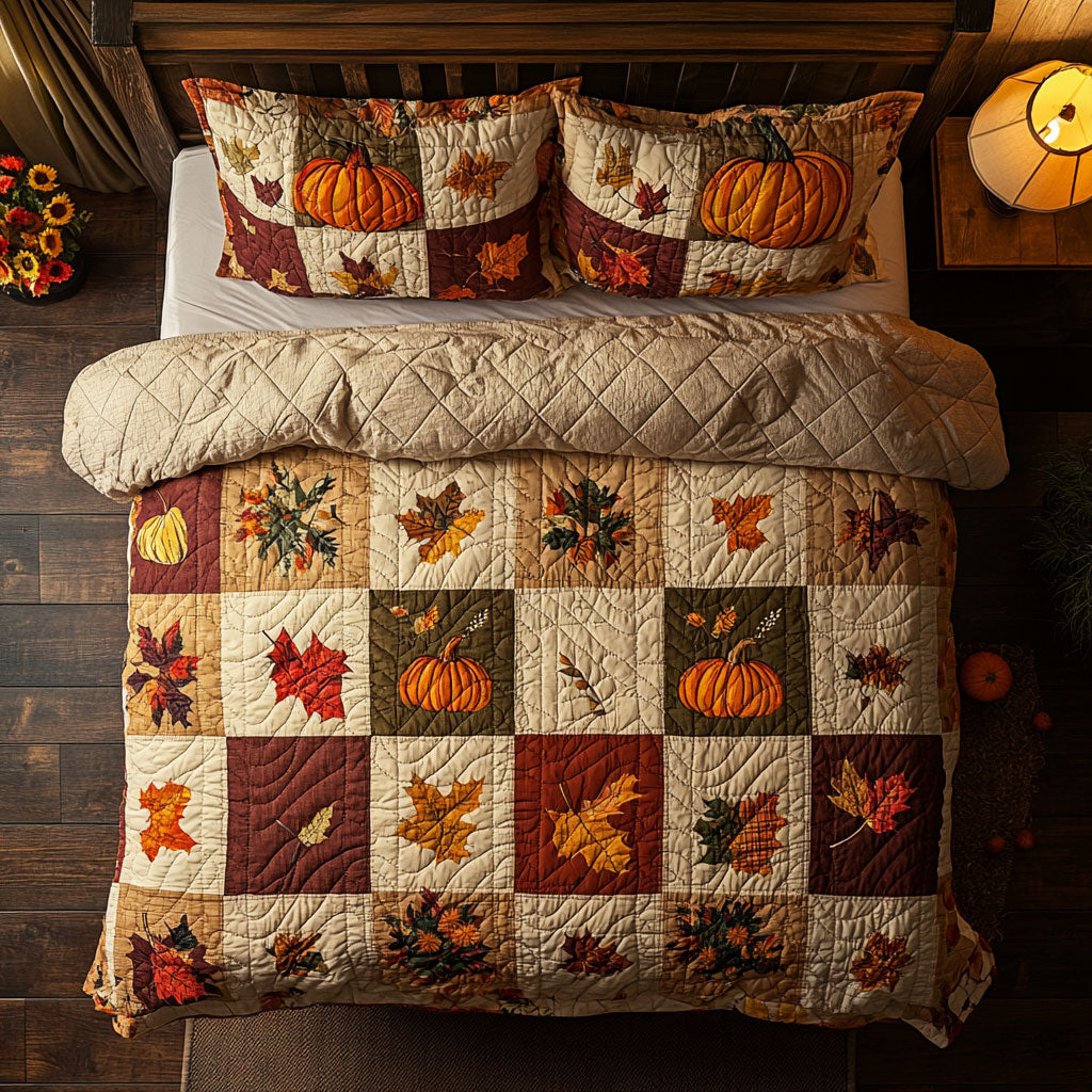 Autumn Harvest Season WU2403012CL Duvet Cover Set