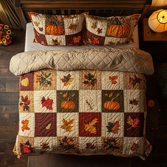 Autumn Harvest Season WU2403012CL Duvet Cover Set