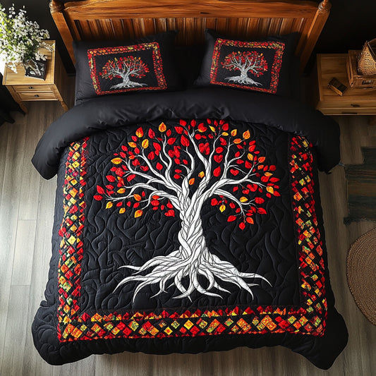 Autumn Tree Of Life WY0708040CL Duvet Cover Set