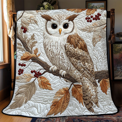 Autumn Wisdom Owl YR0502008CL Quilt