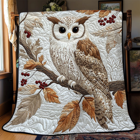 Autumn Wisdom Owl YR0502008CL Quilt