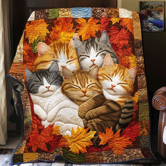 Autumnal Feline YR2901023CL Quilt