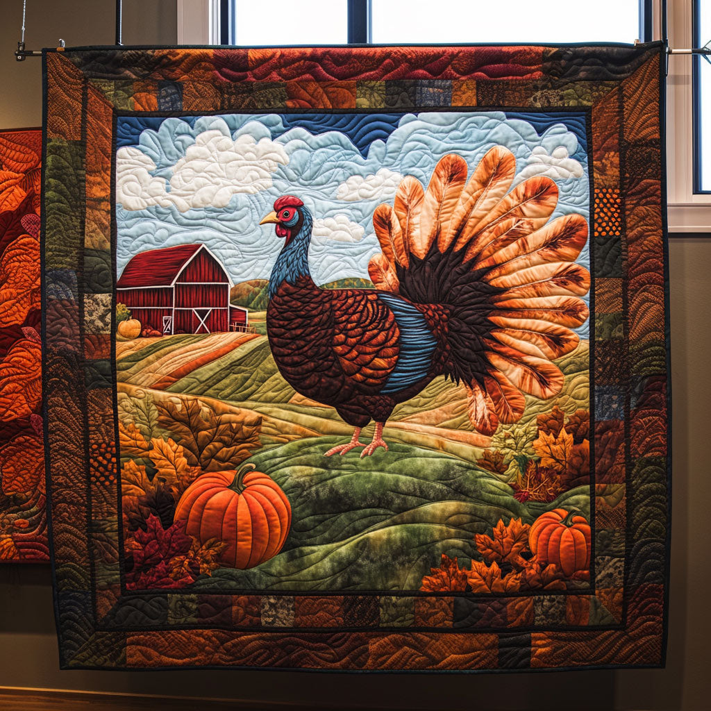 Autumn’s Herald WJ0708055CL Quilt