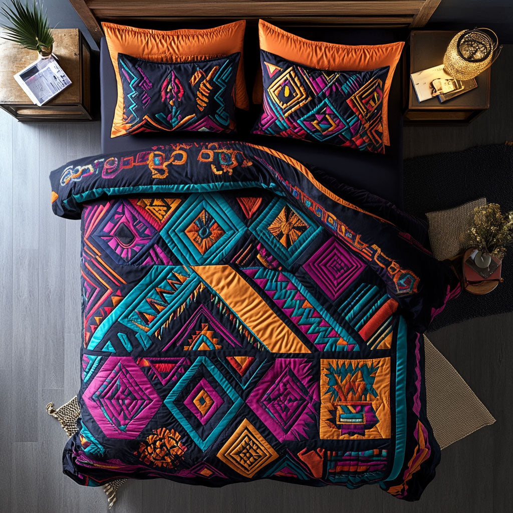 Aztec Pattern WU2201035CL Duvet Cover Set