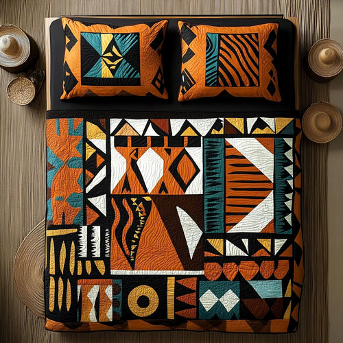 Aztec Tribal Symbols WU2802056CL Duvet Cover Set