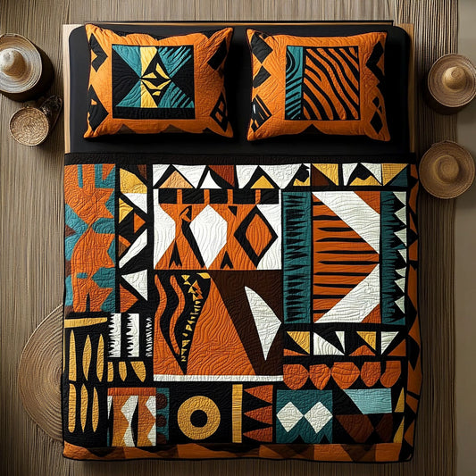 Aztec Tribal Symbols WU2802056CL Duvet Cover Set