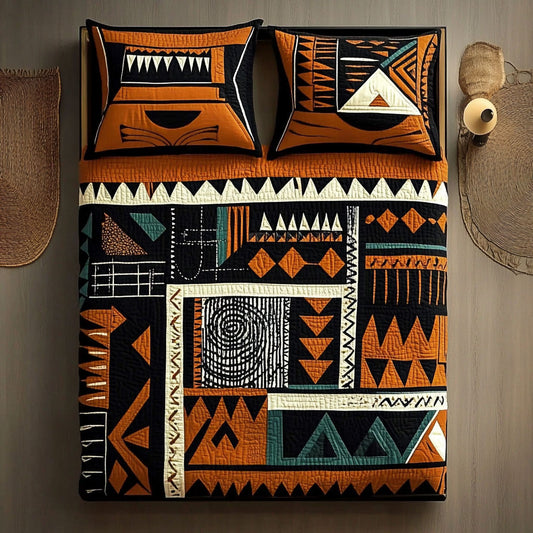 Aztec Tribal Symbols WU2802069CL Duvet Cover Set
