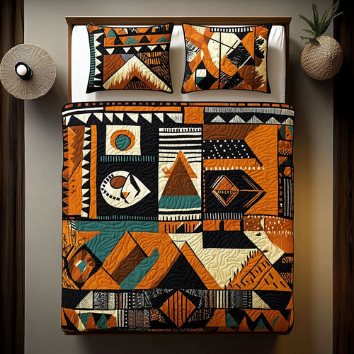 Aztec Tribal Symbols WU2802074CL Duvet Cover Set