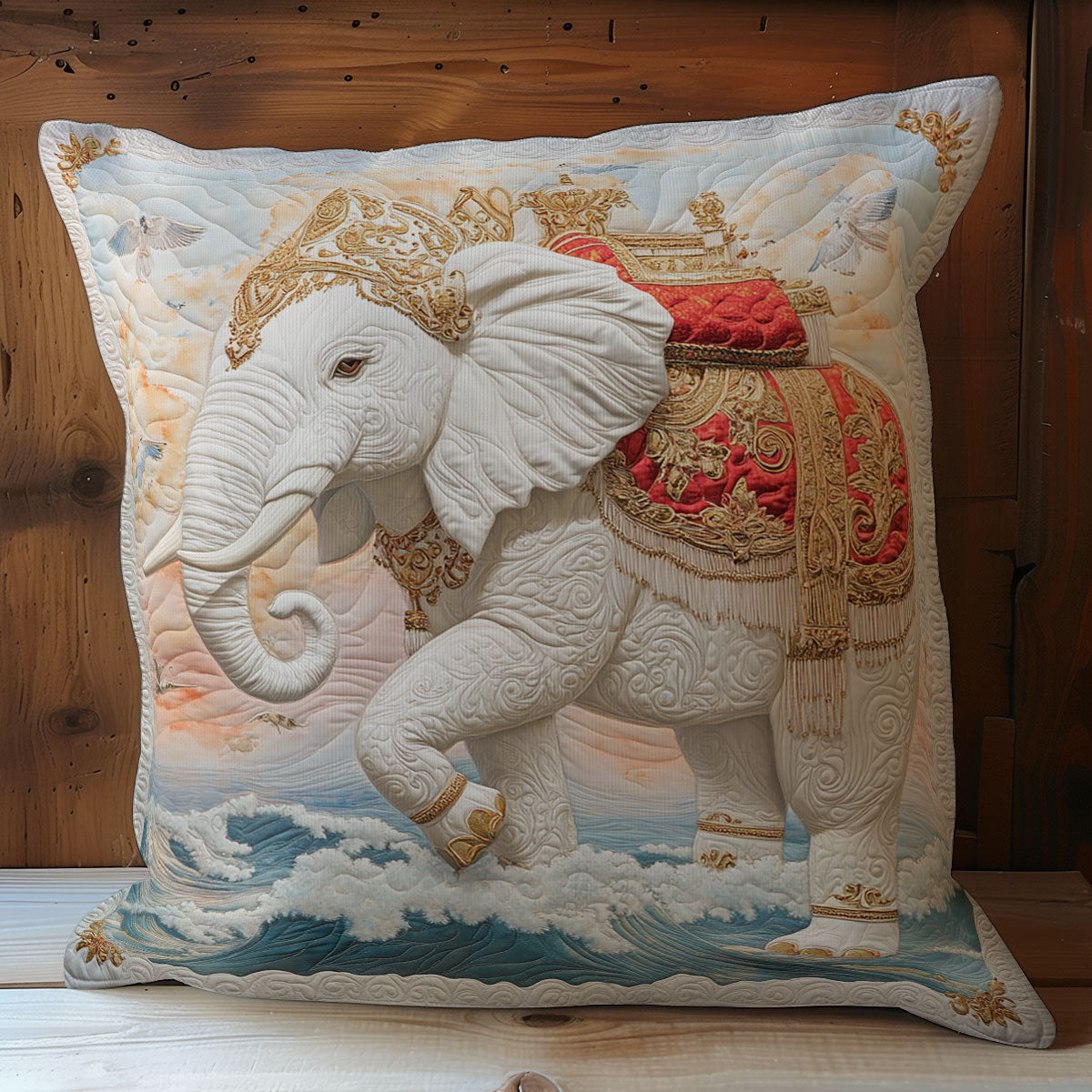 Ocean Elephant WY1102130CL Quilt Pillow Case