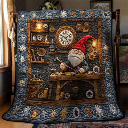 Clockmaker Gnome WN2612028CL Quilt