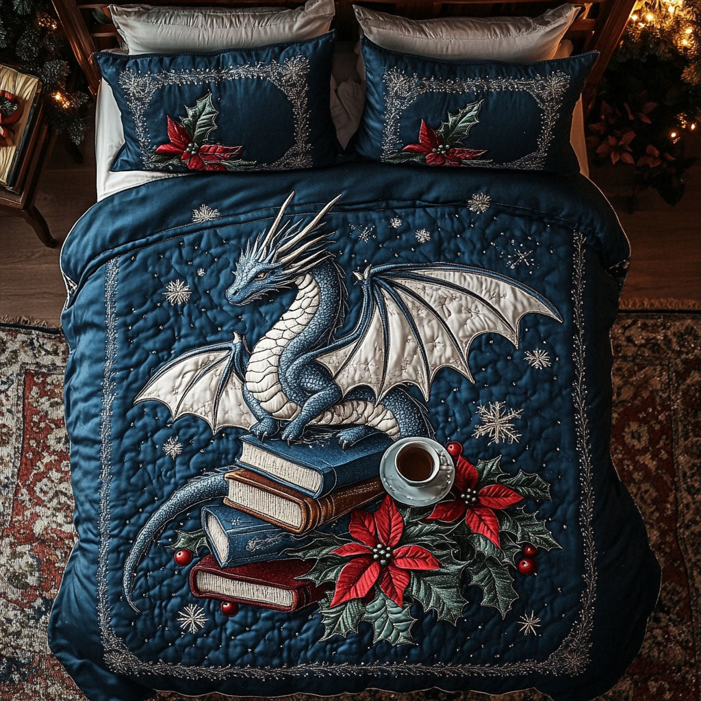 Holiday Dragon CW1011055CL Duvet Cover Set